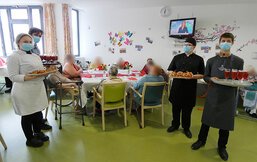 Béthune : un menu de chef à l'EHPAD